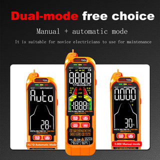 Automatic Digital Multimeter Voltage USB Charger