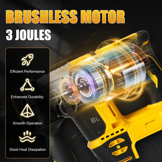 Cordless Rotary Jackhammer Impact Hammer Drill
