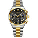 Gold silver black