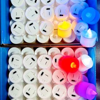 Colorful Battery Operated Flameless Candles