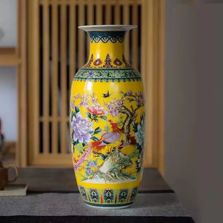 Ceramic Flowers Decoration Arrangement Vase