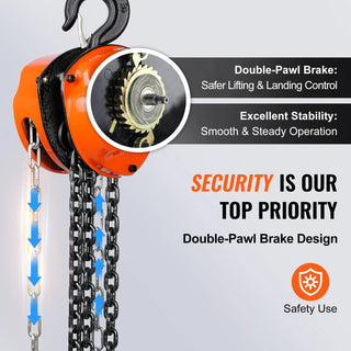 Chain Leading 20ft Manual Chain Hoist
