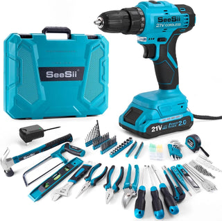 Cordless Adjustable Drill Tool Kit