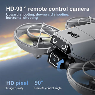 Xiaomi V86 Drone Optical Flow Positioning Quadcopter HD Dual Camera Folding Intelligent Obstacle Avoidance Remote Control Air