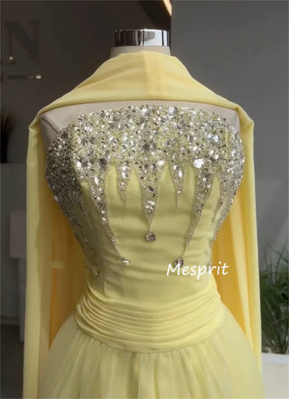 High Quality Chiffon Sequined Evening Dress - Epictzar Intl.