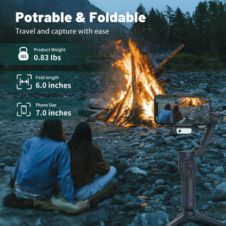 AI Face Tracking Anti-Shake Stabilizer