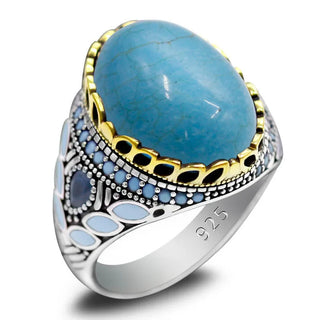 Vintage Oval Anniversary Party Ring
