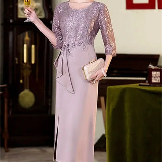 Elegant Ruffles Patchwork Stain Dresses Women Wedding Evening Party Dresses Robe Summer Flower Embroidery Beading Vestidos J887