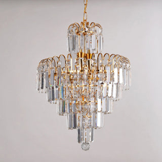 Adjustable Chain Crystal Ambient Chandelier