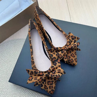 Ladies Pointed Toe Ballet Flat Shoes