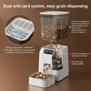 Portion Control Automatic Timed Pet Feeder