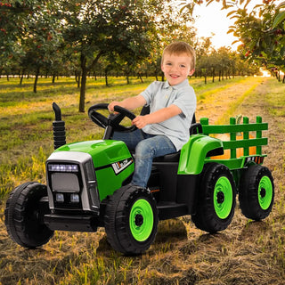 Toddler Kids Ride Powered Electric Tractor