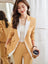 Yellow Pant Suit