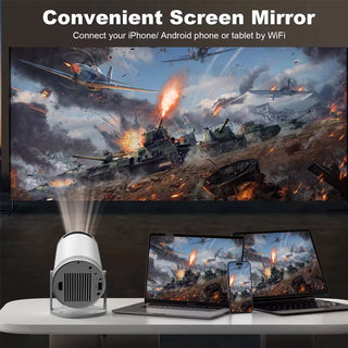 Outdoor Cinema Android 11 WiFi Projector