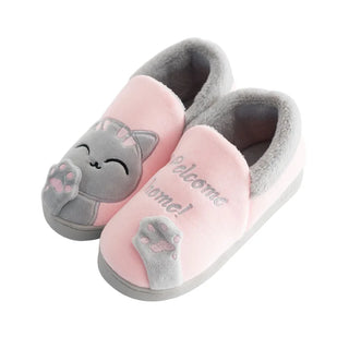 Plush Indoor Thermal Furry Warm Slippers