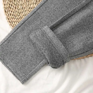 Office Ladies High Waist Suit Pants