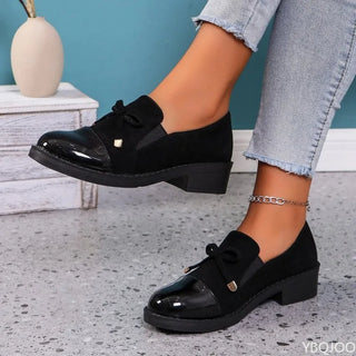 Women's Loafers Butterfly Knot Design Shoes