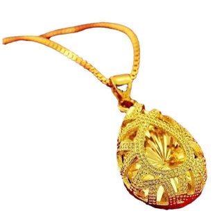 Luxury 24K 9999 Pure Gold Pendant Necklace - Epictzar Intl.