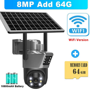 WiFi Solar Outdoor Surveillance Camera