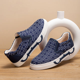 CHCH Men's Flat Shoes New Simple and Comfortable Sheep lined Vulcanized Shoes Corrective Insoles