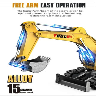 RC Excavator Electric Engineering Toy Vehicle