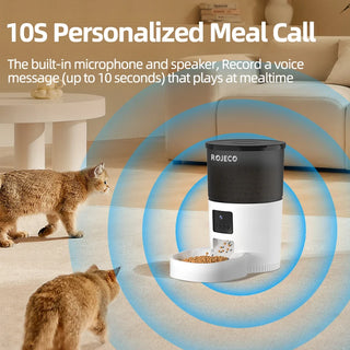 Smart Video Camera Automatic Pet Feeder