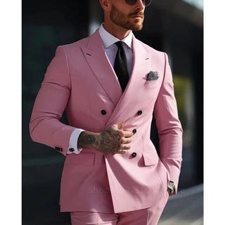 Men's Business Formal 2 Pcs Suits
