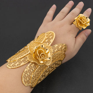 Luxury Adjustable Design Wedding Jewelry Set