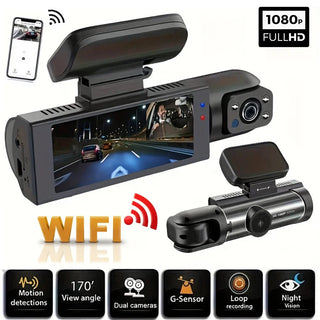 Dual Dash Cam Front And Inside Camera - Epictzar Intl.