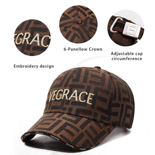 Fashion Letter Embroidered Baseball Cap Female Male Female Male Sun Hat Unisex Adjustable Cotton Truck Driver Hat