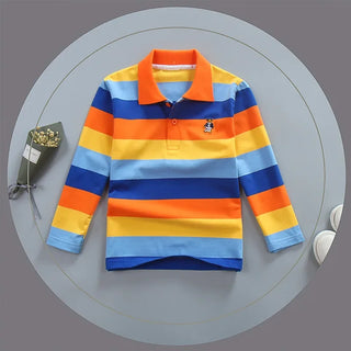 Boy Long Sleeve Polo Shirt