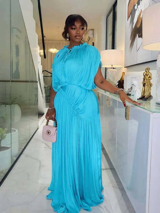 Elegant High Waist Evening Maxi Dress - Epictzar Intl.