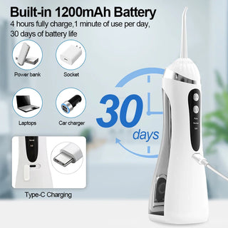 Oral Irrigator Portable Dental Water Flosser