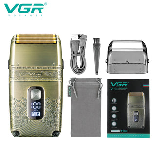 Digital Display Razors Waterproof Beard Trimmer