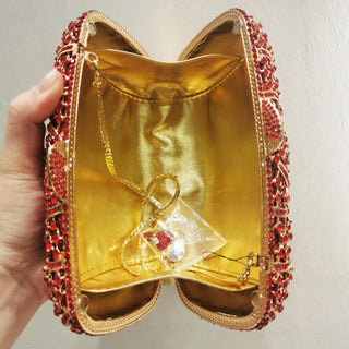 Luxury Rhinestone Bridal Party Clutch Purse - Epictzar Intl.
