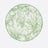Orchid plate 12inch