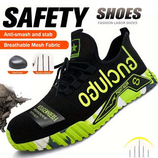 Protective Steel Toe Safety Work Shoes