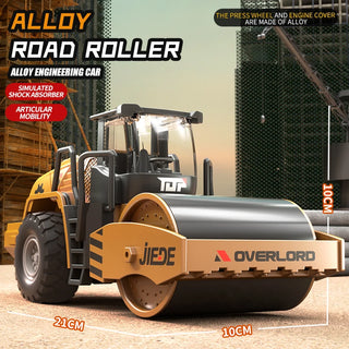 Alloy Road Roller Construction Play Vehicle