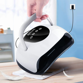 Professional 220W UV LED Nail Dryer With 57 Lamp Beads Smart Sensor Fast Curing Nail Lamp For Gel Polish Salon And Home Manicure