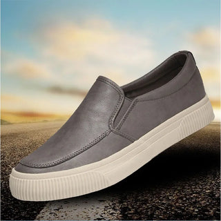 Leather Casual Shoes Shallow Slip-on Men Loafers Fashion Sewing Male Flats Outdoor Walking Shoe 2024 New Breathable Sports Shoes
