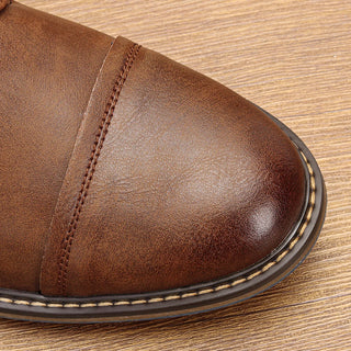 American Style Men Boots  Brand 2025 New Fashion Comfortable Ankle Boots Leather #613