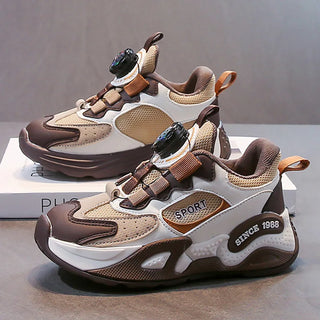 Autumn Sneakers For Kids 2025 Trend Fashion Teenager Boy's Sneakers Soft-soled Outdoor Children's Sport Shoes Fashion Footwear