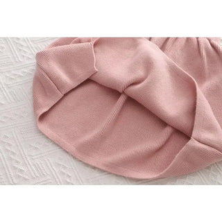 NEW Toddler Girls Clothing Set Winter Warm Sweater and Skirt Knitwear Set Baby Kids Bow Sweet Sets Outfit clothing