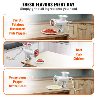 Heavy Duty Cast Iron Hand Meat Grinder