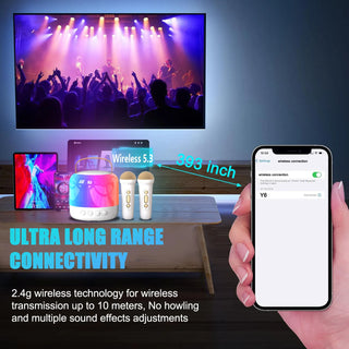 Portable Mini Bluetooth Karaoke Set