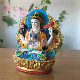 Tibetan Buddhist Statue Ornament Figurine
