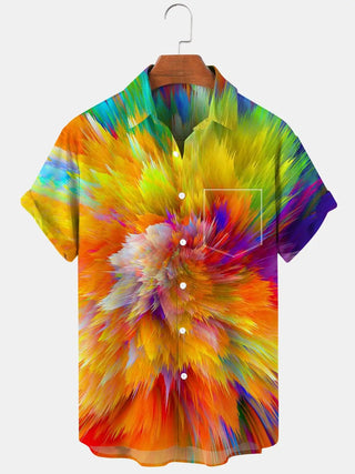 Leisure Tourist Beach Print Short Sleeve Shirt - Epictzar Intl.