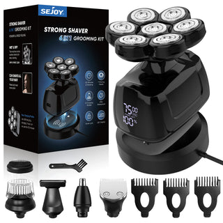 Electric 7D Heads Hair Grooming Kit