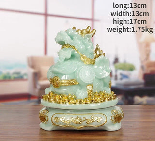 Lucky Inviting Wealth Brave Ornament Toad Living Room Wine Cabinet Office Shop Decor