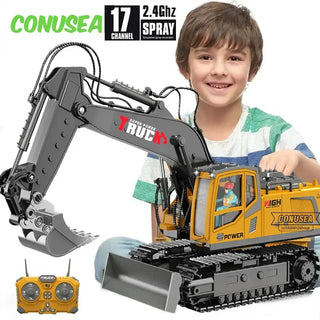 RC Excavator Electric Engineering Toy Vehicle